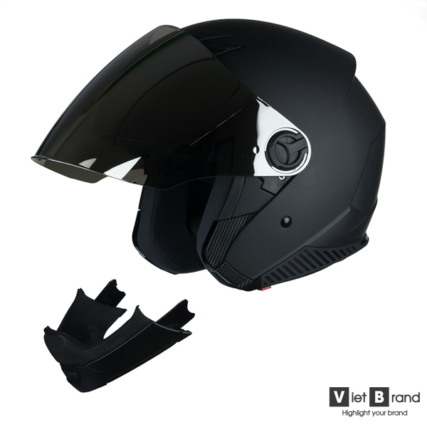 mũ bảo hiểm hở mặt