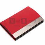 Hộp đựng name card da - kim loại mẫu 1 | Quà tặng đối tác sang trọng