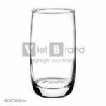 Set cốc thủy tinh cao in logo thương hiệu | Quà tặng gia dụng