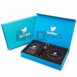 Gift set công nghệ 3 món Cáp sạc đa năng, Pin sạc, Đế sạc không dây