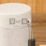 Cốc nhựa lúa mạch có nắp | Quà tặng thân thiện môi trường