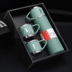 Gift set Bình giữ nhiệt inox kèm 2 cốc | Quà tặng event