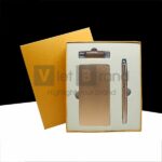 Gift set công nghệ 3 món Pin sạc dự phòng, USB, bút ký kim loại