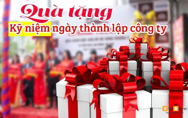 Tặng quà kỷ niệm để tri ân khách hàng, đối tác và nhân viên