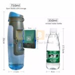 Bình đựng nước bằng nhựa không chứa BPA 750ml