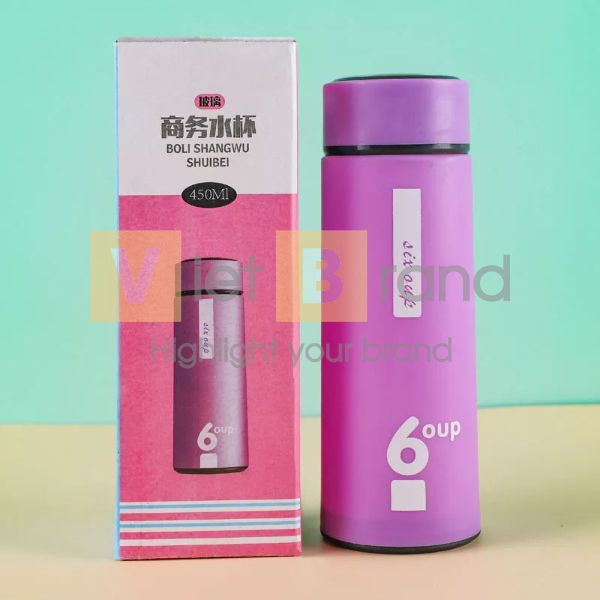 Bình đựng nước thủy tinh 450ml