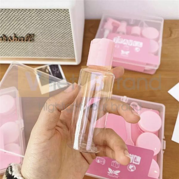 Bộ bình nhựa đựng sản phẩm chiết 8 bình