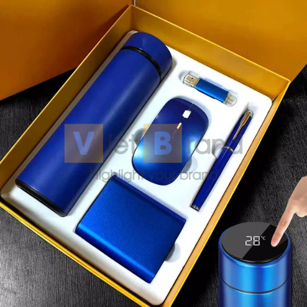 Bộ quà tặng đối tác 5 trong 1 sang trọng, lịch sự
