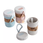 Cốc lúa mạch kèm nắp và quai xách