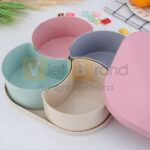 Khay mứt tết lúa mạch 4 ngăn