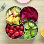 Khay mứt tết lúa mạch 4 ngăn