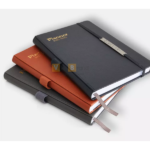 Sổ tay bìa da có dây buộc