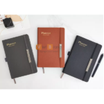 Sổ tay bìa da có dây buộc