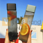 Bình nước nhựa BPA FREE hình vuông Fancy Eco nhựa