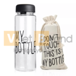 In Logo theo yêu cầu bình nước nhựa my bottle 500ML