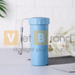 Bình nước nhựa dẻo cầm tay làm quà tặng cho khách hàng