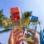 Bình nước nhựa BPA FREE hình vuông Fancy Eco nhựa