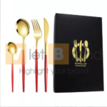 Set thìa nĩa và dao bằng thép không gỉ siêu sang chảnh