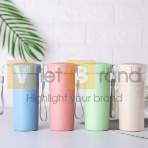 Bình nước nhựa dẻo cầm tay làm quà tặng cho khách hàng