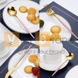 Set thìa, nĩa và dao bằng thép không gỉ siêu sang chảnh
