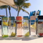 Bình nước nhựa BPA FREE hình vuông Fancy Eco nhựa