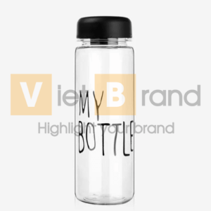 In Logo theo yêu cầu bình nước nhựa my bottle 500ML