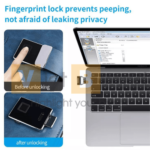 Sổ sạc mã khóa bằng vân tay