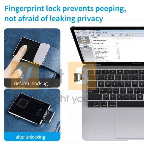 Sổ sạc mã khóa bằng vân tay