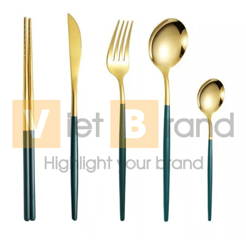 Set thìa nĩa và dao bằng thép không gỉ siêu sang chảnh