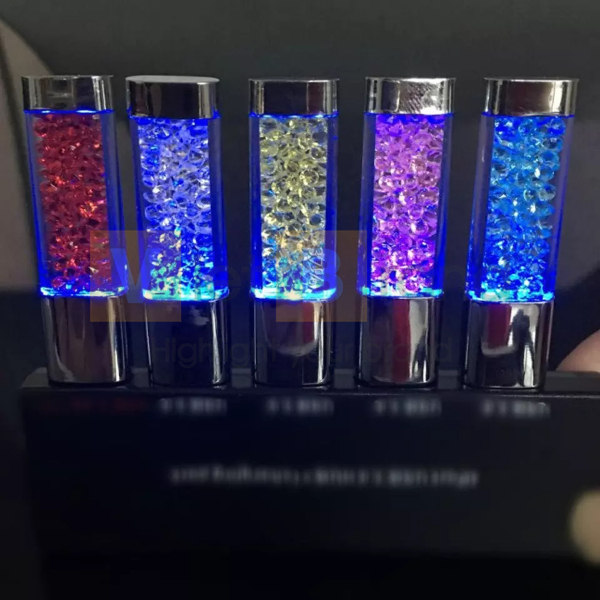 USB viên pha lê nhiều màu có đèn LED