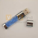 USB viên pha lê nhiều màu có đèn LED