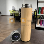 Bình giữ nhiệt tre cảm ứng thông minh hiển thị nhiệt độ