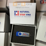 USB nhựa xoay - Khách hàng Natural Star Vina JSC