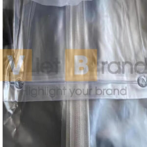 Áo mưa poncho trong suốt thời trang có mũ trùm đầu 