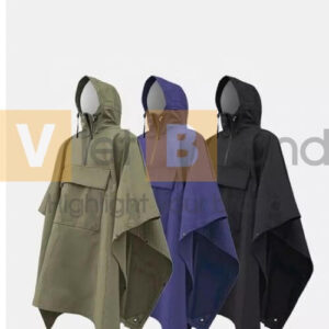 Áo mưa poncho thoáng khí cho nam hỗ trợ in logo doanh nghiệp 