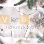 Quạt nhựa trắng trơn có hỗ trợ in thiết kế tùy chọn cho khách hàng