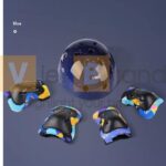 Mũ bảo hiểm cho trẻ em đi xe đạp bảo vệ đầu in logo tùy chỉnh 