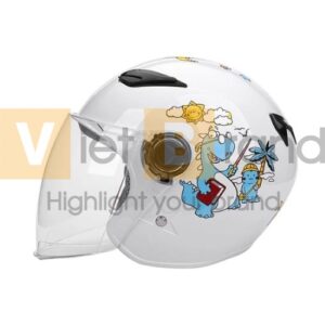 Mũ bảo hiểm full face casque thời trang 