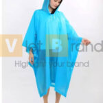 Áo mưa poncho trùm đầu cho người lớn