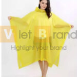 Áo mưa poncho trùm đầu cho người lớn