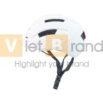 Mũ bảo hiểm có đèn hỗ trợ in logo doanh nghiệp