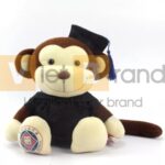 Thú nhồi bông hình khỉ tốt nghiệp làm quà tặng khách hàng 