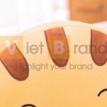 Thú nhồi bông dễ thương làm quà cho khách hàng 