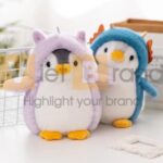 Thú nhồi bông chim cánh cụt siêu đáng yêu làm quà cho khách hàng 