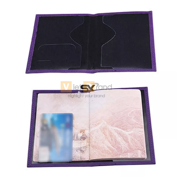 Bao da bọc passport và thẻ cao cấp