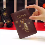 Bao da đựng passport in mẫu tự chọn