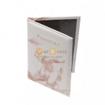 Bao da đựng passport vân đá cẩm thạch