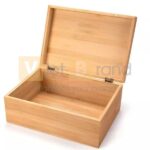 Bộ sản phẩm 1 hộp gỗ vuông lưu trữ đồ vật