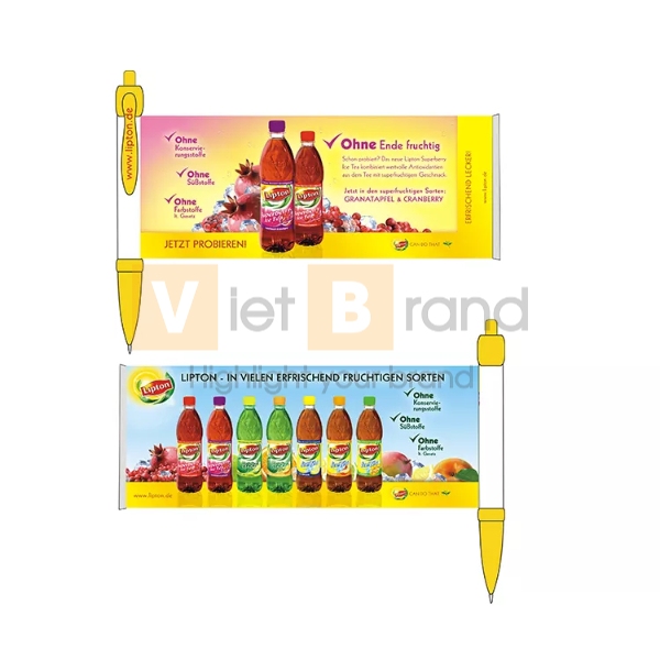 Bút bi banner có đệm tay
