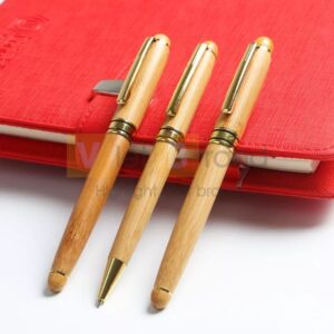 Bút bi vỏ gỗ tre tự nhiên